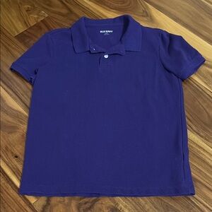 Old Navy Purple Polo Shirt Classic Design - Size S (6/7)